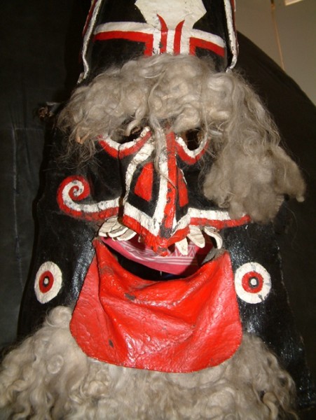 Padstow's Obby Oss used for its world famous May Day celebrations (c) Padstow Museum