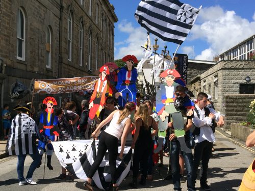 Bretons in Penzance, Cornwall (c) Tehmina Goskar.