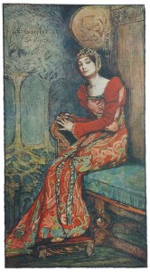 La Demoiselle Sauvage From King Arthur's Wood by Elizabeth Armstrong Forbes