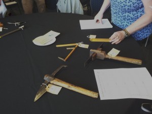 Identifying measuring and finishing tools