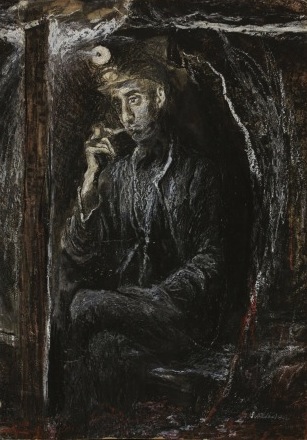 Tin Miner by Graham Sutherland (credit: The Artist's Estate).