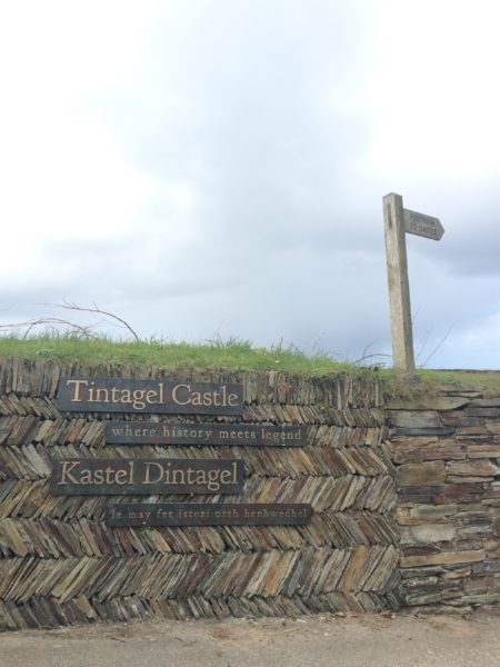 Where history sits uncomfortably with legend, new interpretation at Tintagel Castle.