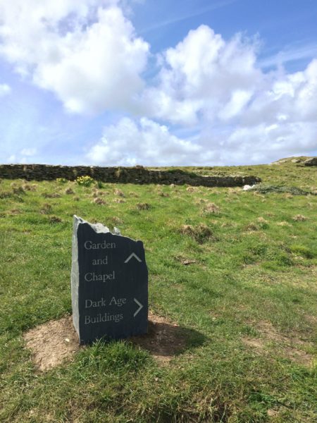 Places of power, denigrated by English Heritage as Dark Age at Tintagel.