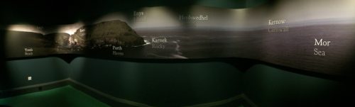 Wasted space? A large part of the Tintagel exhibition centre shows low interpretive value.