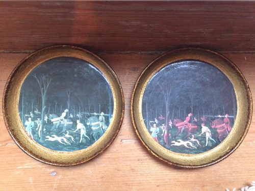 Two identical coasters showing the effects of UV and sunlight damage