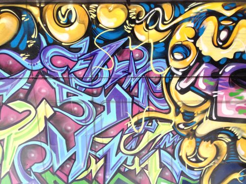 Street art in Santiago de Chile, one of the many important topics for the modern curator